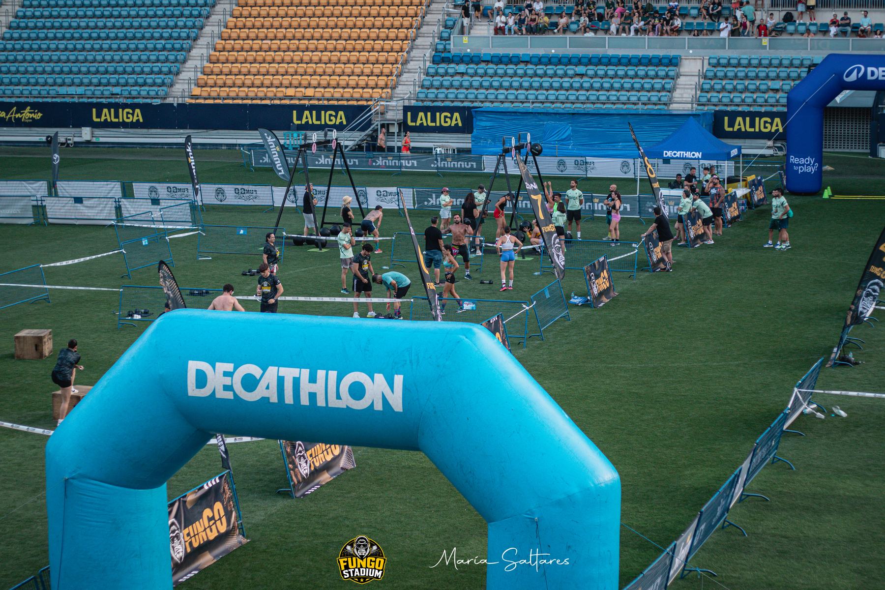 Vista del estadio